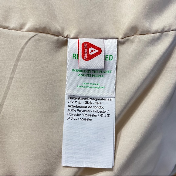 J.Crew signature Quilted Cocoon  Puffer Jacket primaloft style BK668 - Picture 11 of 14